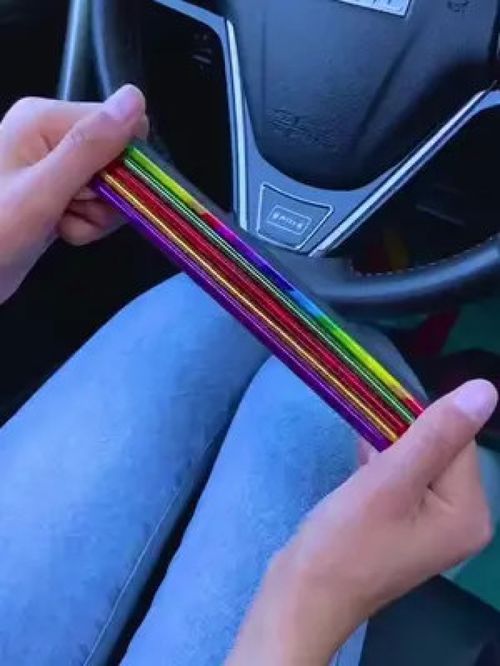 空调出风口装饰条 防尘又炫酷的汽车好物